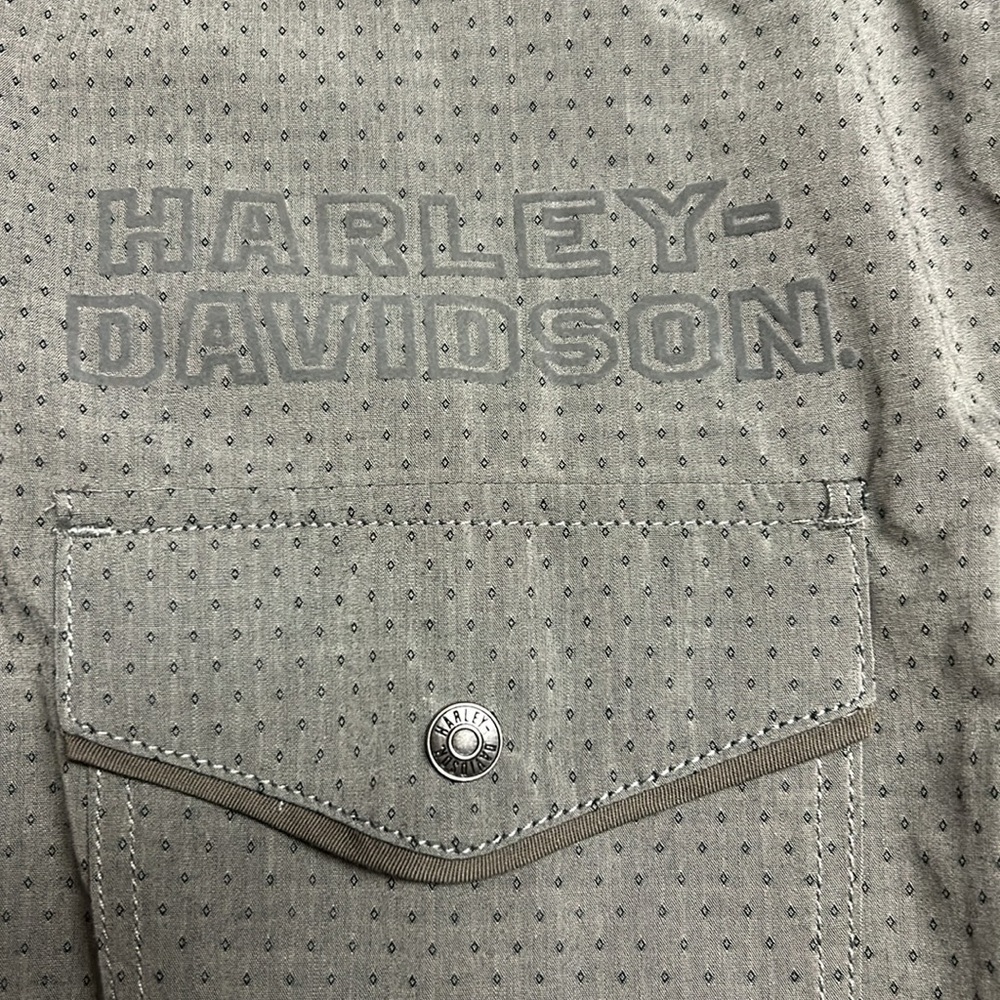 Harley Davidson long sleeve button down.